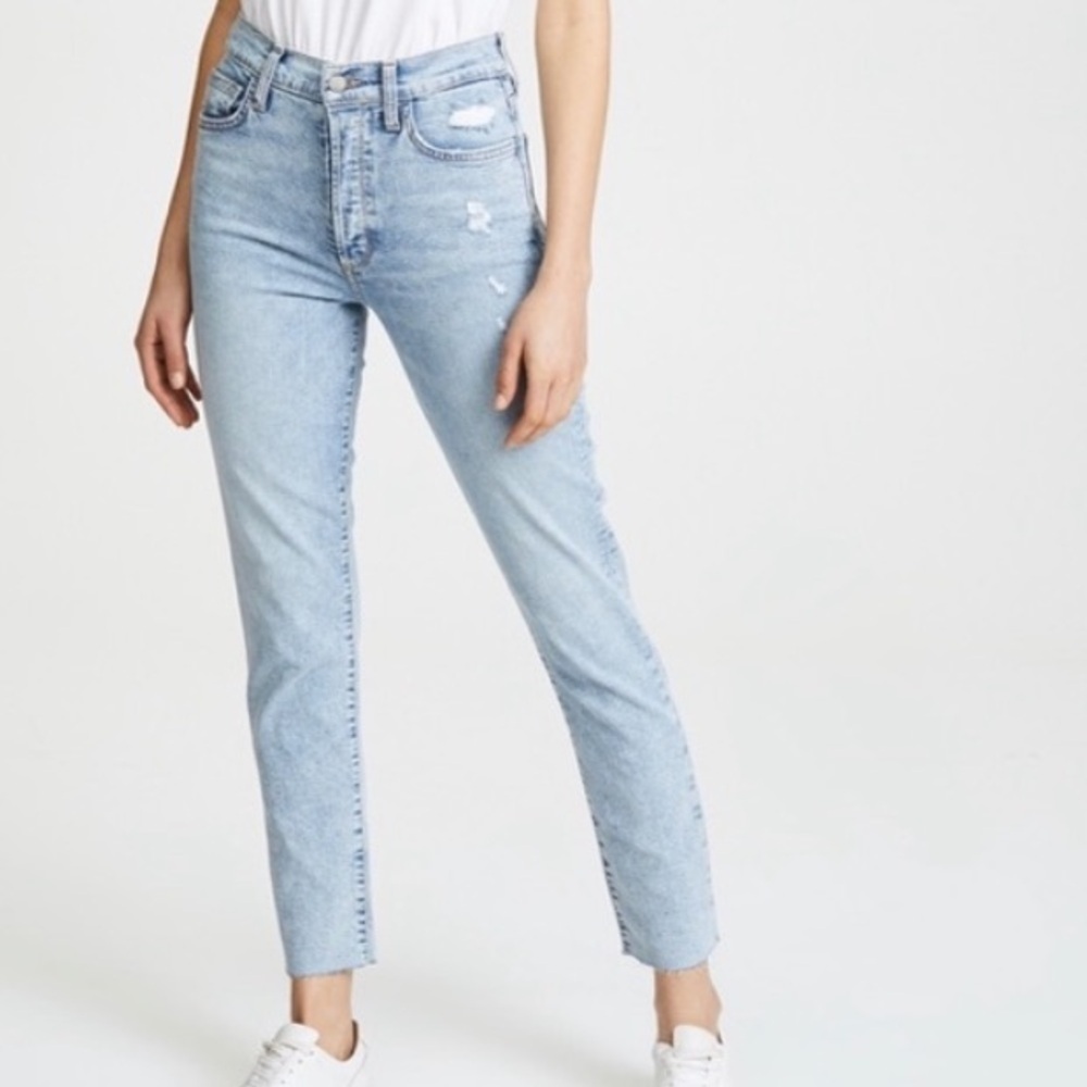 Siwy Gloria In Too Deep High Rise Distressed Skinny Jeans Size 24
